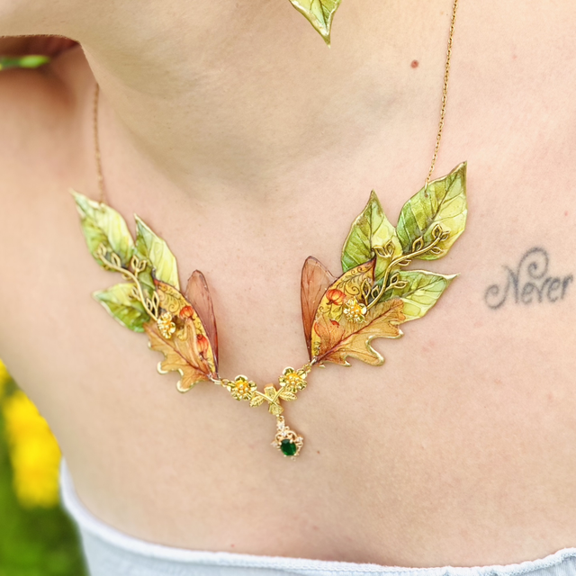Reine de la forêt, collier
