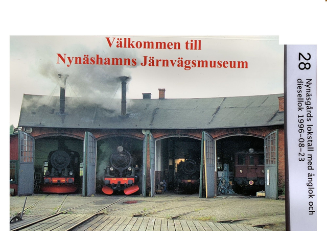 28. Välkommen till Nynäshamns Järnvägsmuseum