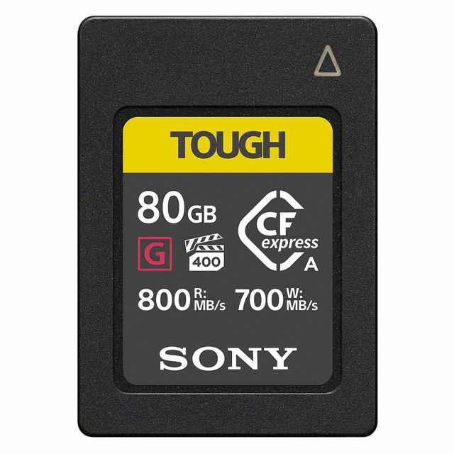 Sony 80GB Tough CFexpress Type A 800MB/s