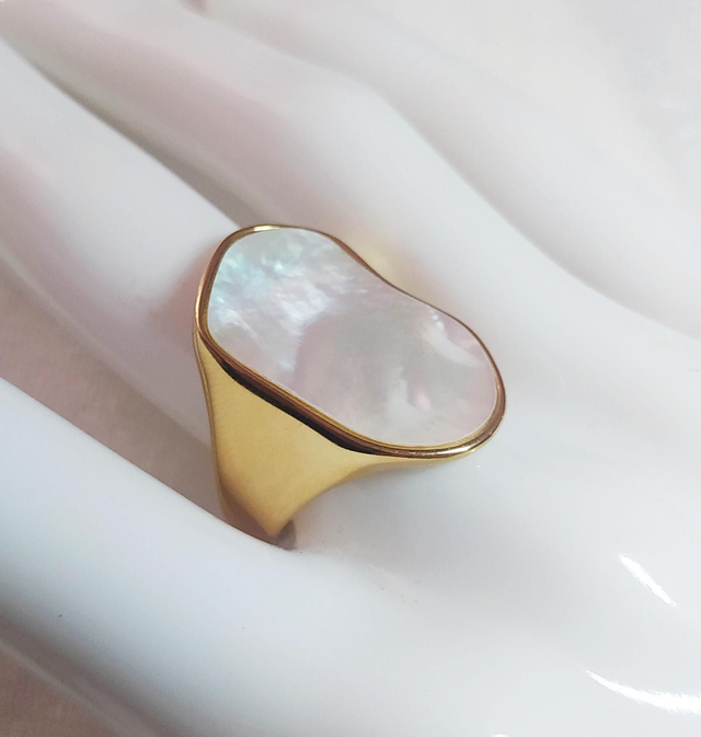 Bague Yailin blanche