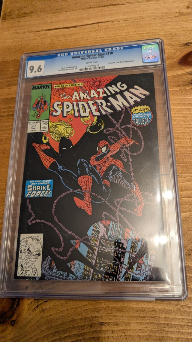 CGC Graded Comic 9.6 Marvel The Amazing Spider-Man #310