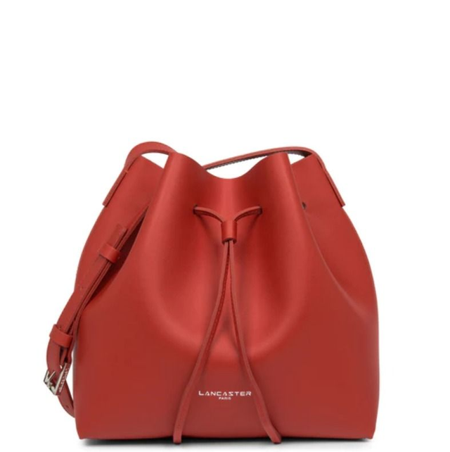 GRAND SAC BOURSE LANCASTER LIGNE PUR & ELEMENT CITY - ROUGE IN CHAMPAGNE