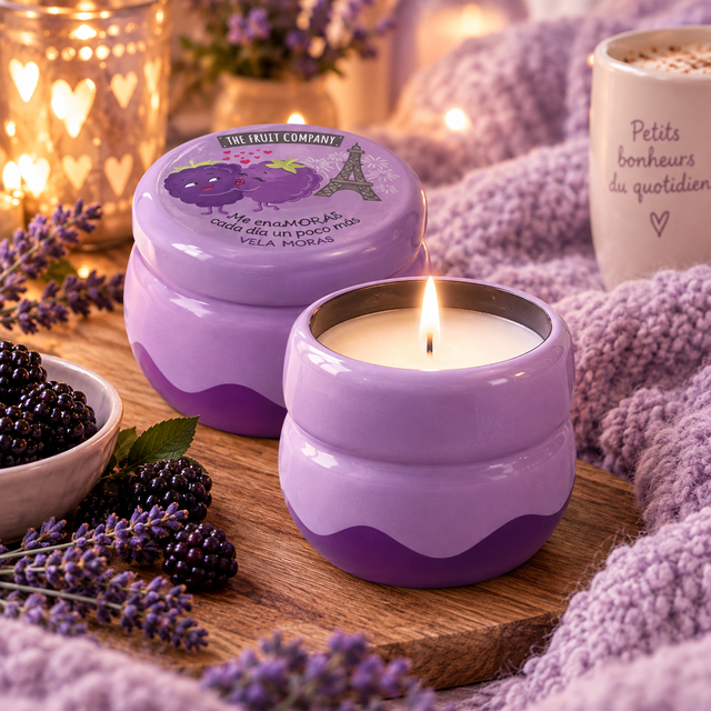Bougie Parfumée à La Mûre  - The fruit Company
