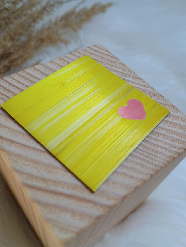 Magnet Carré bicolore