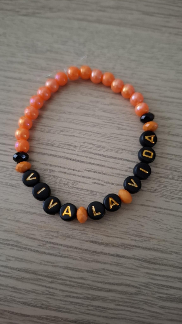 Viva La Vida beaded bracelet 