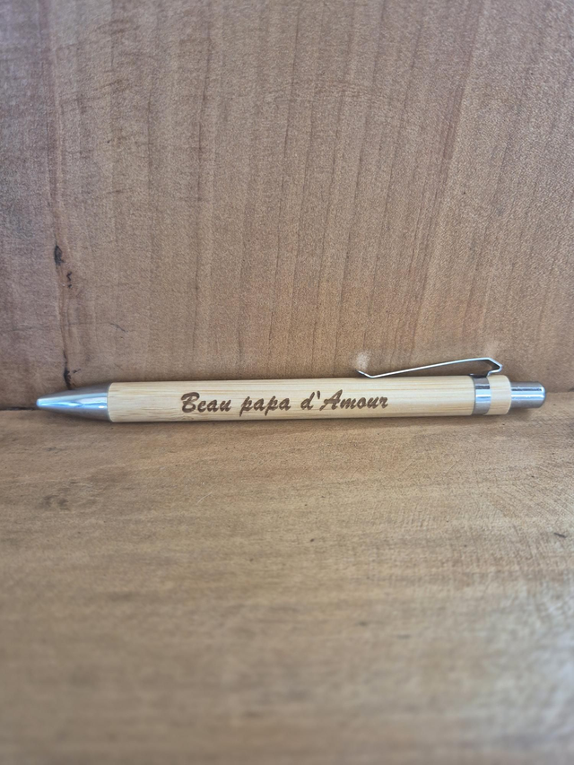 Stylo &quot; Beau papa d’Amour&quot;