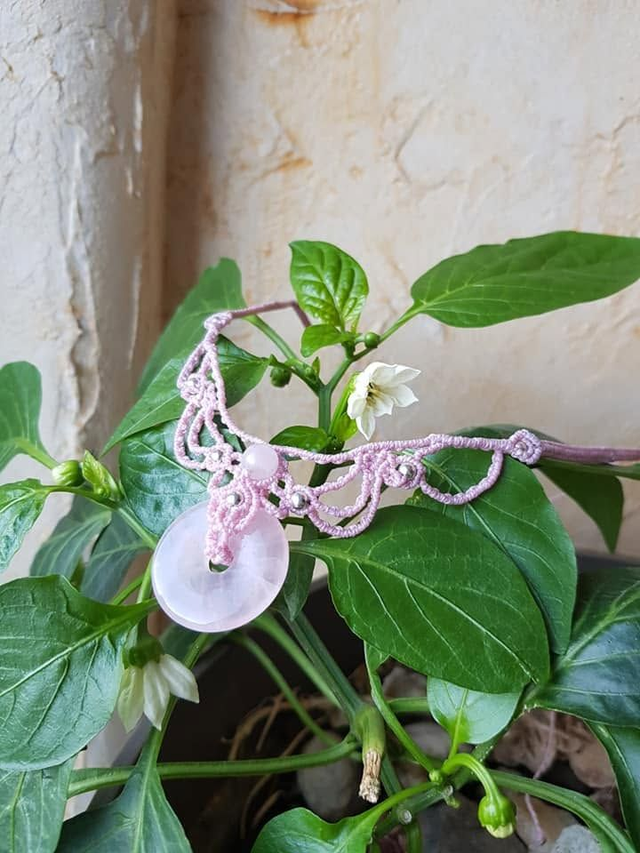 Collier/ Diadème "Tendresse"