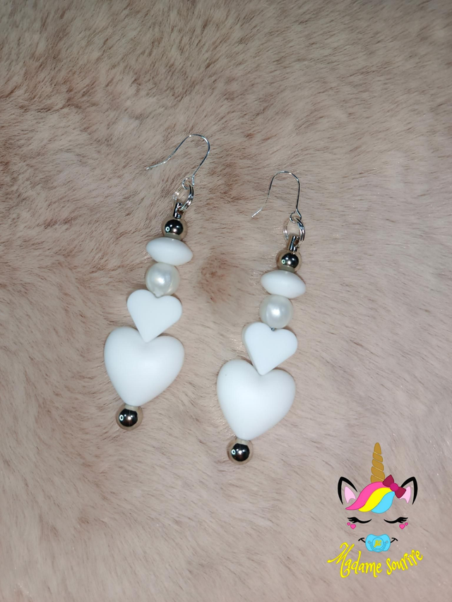 Boucles d'oreilles Coeur