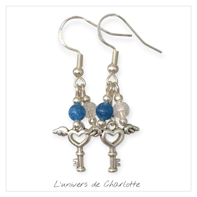 Boucles d'oreilles "Apatite" BO-057