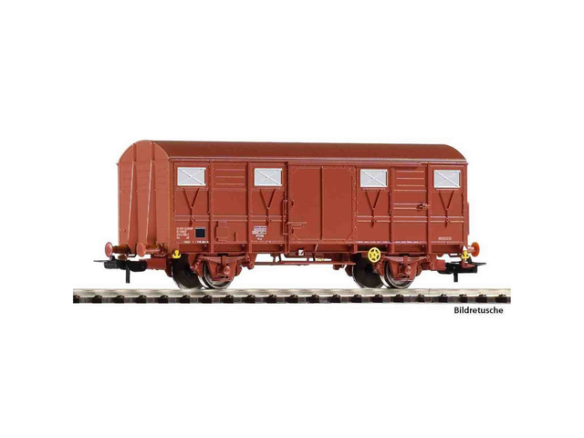 Wagon Couvert Gs40 Brun Piko 96638 H0