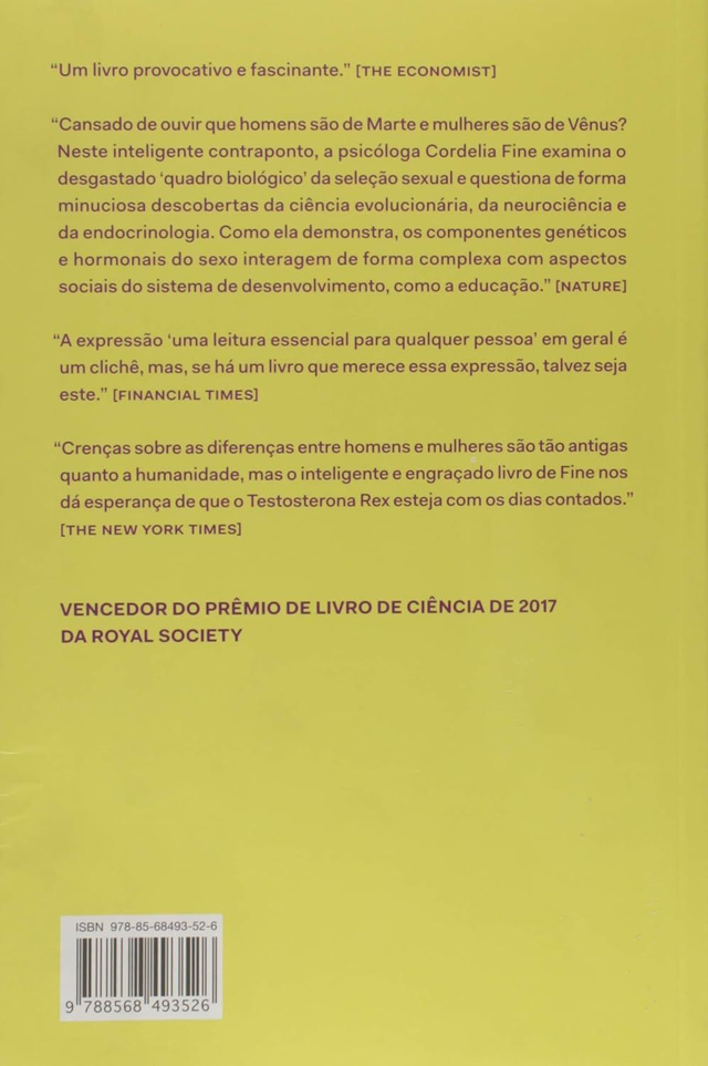 TESTOSTERONA REX - Mitos de Sexo, Ciência e Sociedade