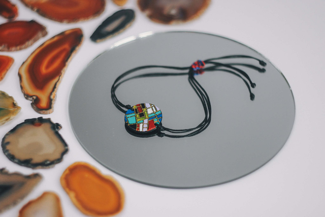 Bransoletka z mozaiką