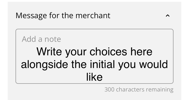 PRE ORDER - Custom Initial Christmas Decoration - Hand Painted