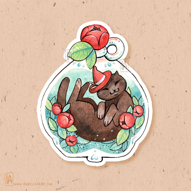 Sticker - Kitty dans une potion
