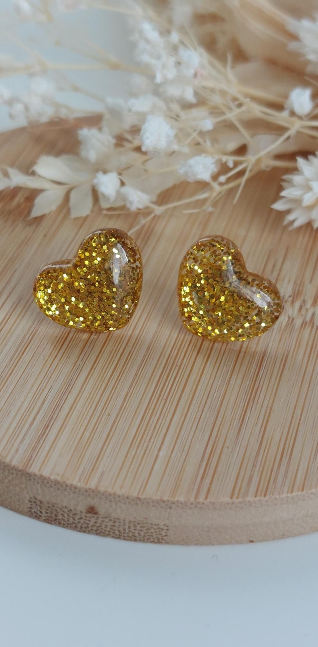 Boucles d&#039;oreilles Livi dorées 