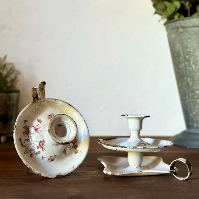 les bougeoirs émaillés