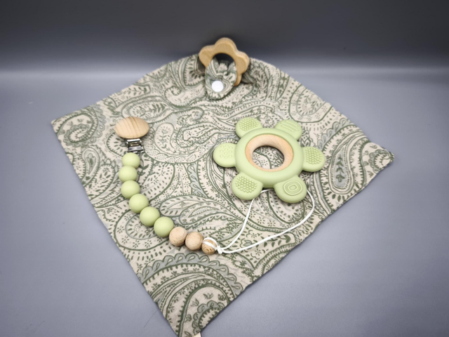 Pack muselina bebé 3 piezas