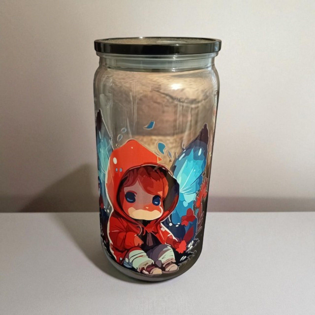 Verre à paille fée