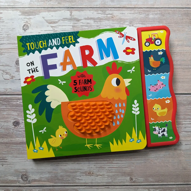 Sensory Farm Book with 5 Sound Buttons