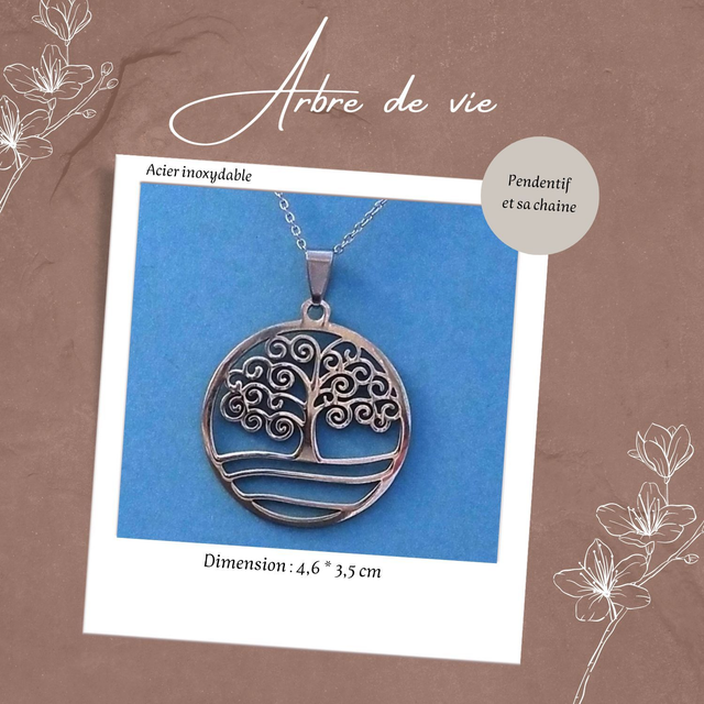 Pendentif Arbre de vie n°107