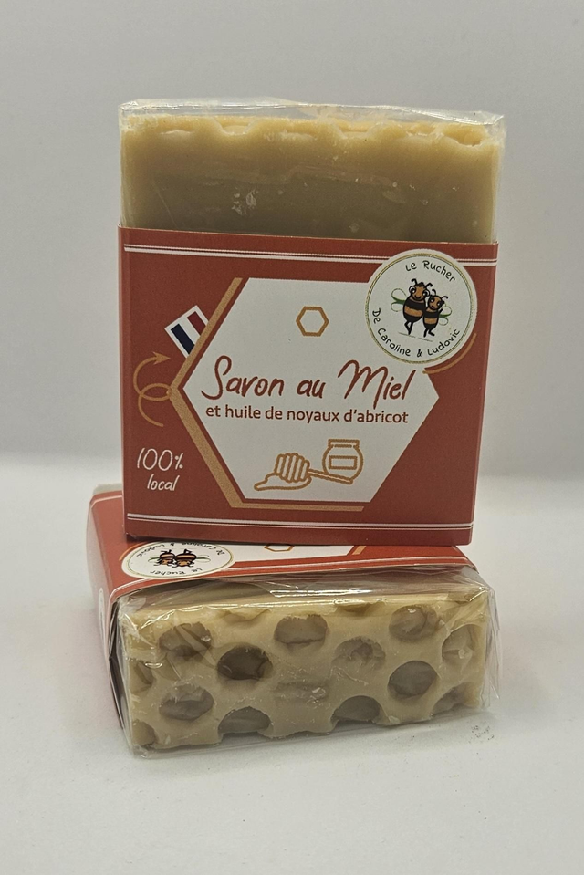 Savon noyaux d'abricot 