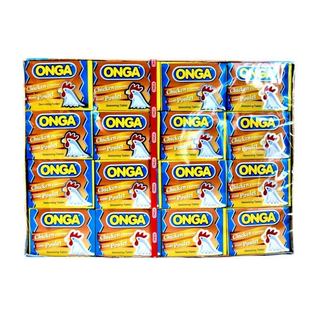 Chicken Cubes Seasoning 64x11g Onga
