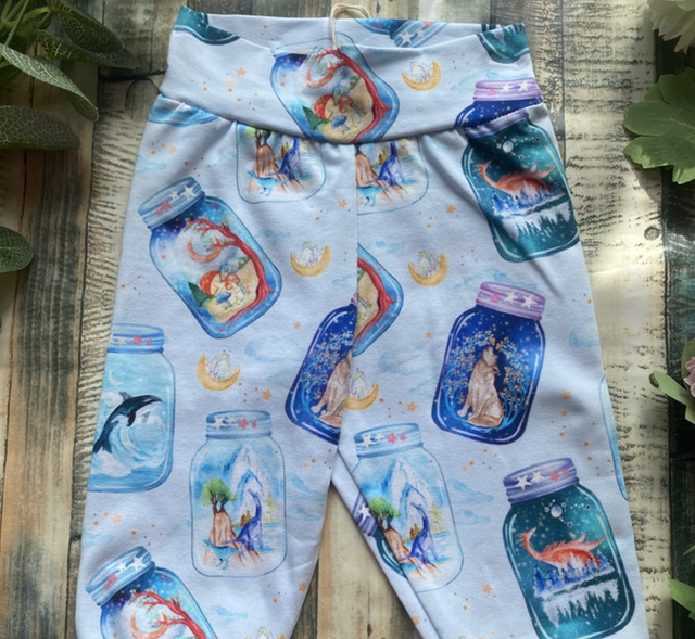 Mystical Jars Leggings 3-6m