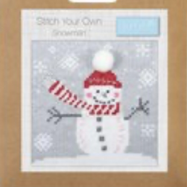 Counted Cross Stitch Kit: Christmas: Snowman