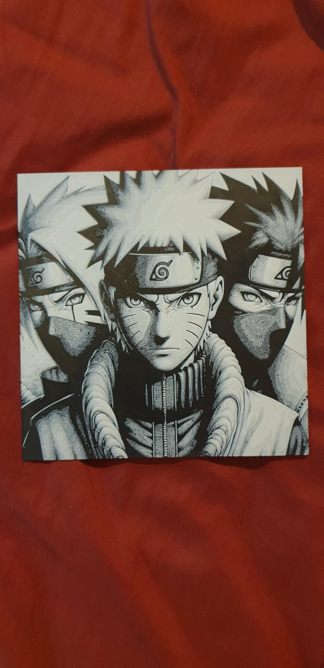 Plaque Deco naruto