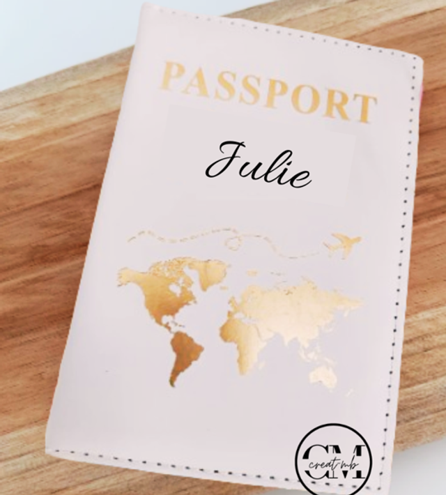 Protège Passport blanc