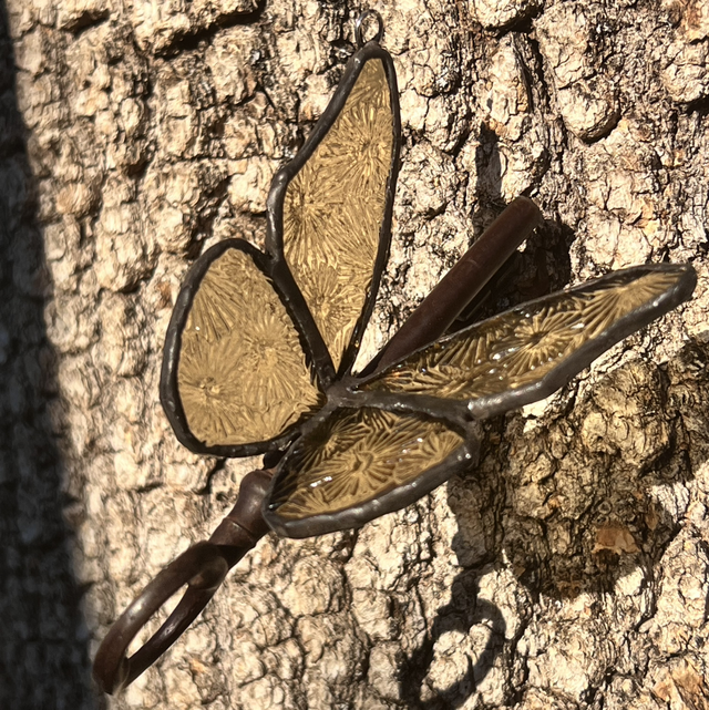 Clé Lumos - Jaune fleuri