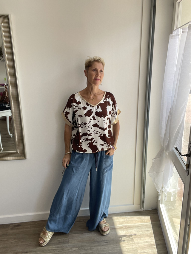 Pantalon bleu 