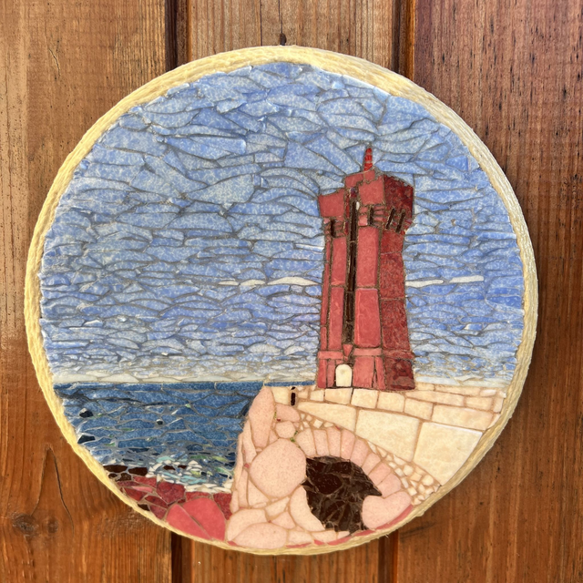 Mosaïque murale « Le phare de Mean Ruz »