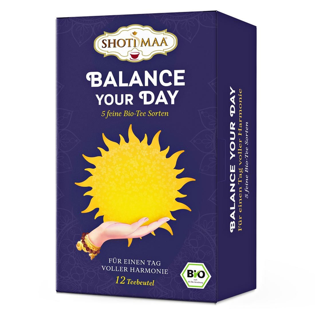 Balance Your Day Box Shoti Maa Tee