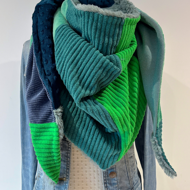 Maxi Chèche Double Patchwork 342