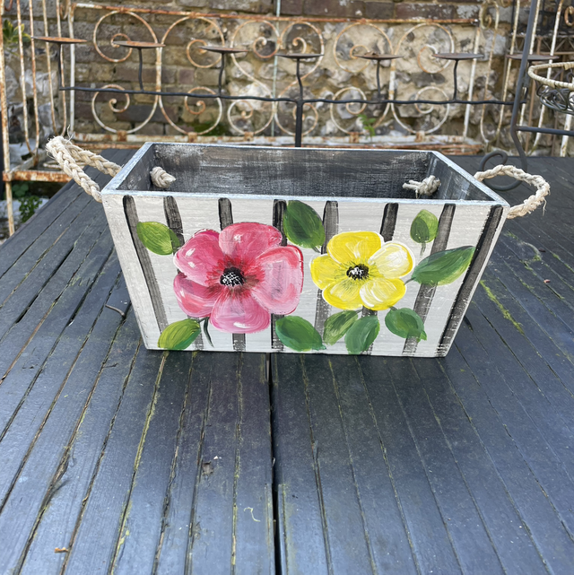 Jardinière fleurie GM