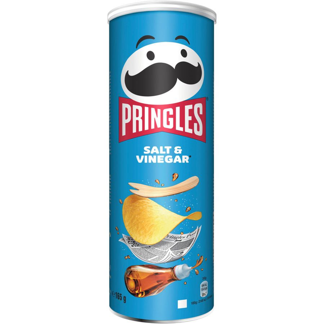 Pringles Salt & Vinegar 165g