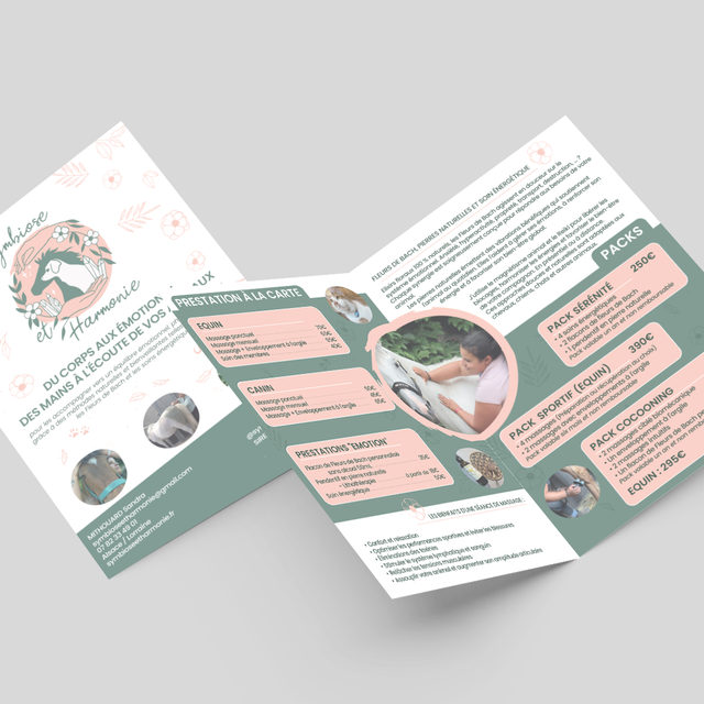 Brochures et dépliants - à partir de 120 €