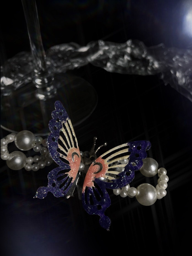 Bracelet Perles et Papillon - Martin(e) T.1