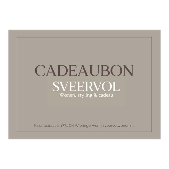 Cadeaubon Sveervol wonen