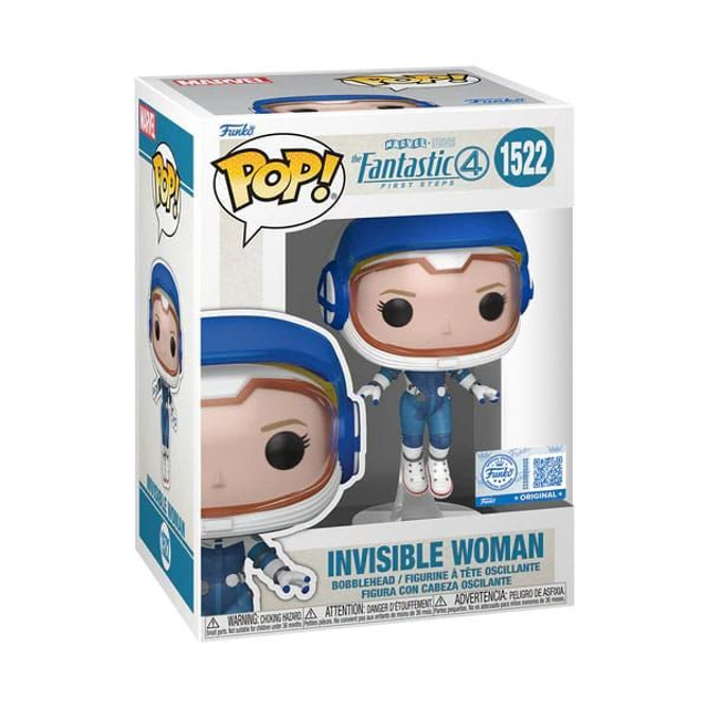 Funko - The Fantastic Four: First Steps Invisible Woman (Astronaut) 9 cm POP!