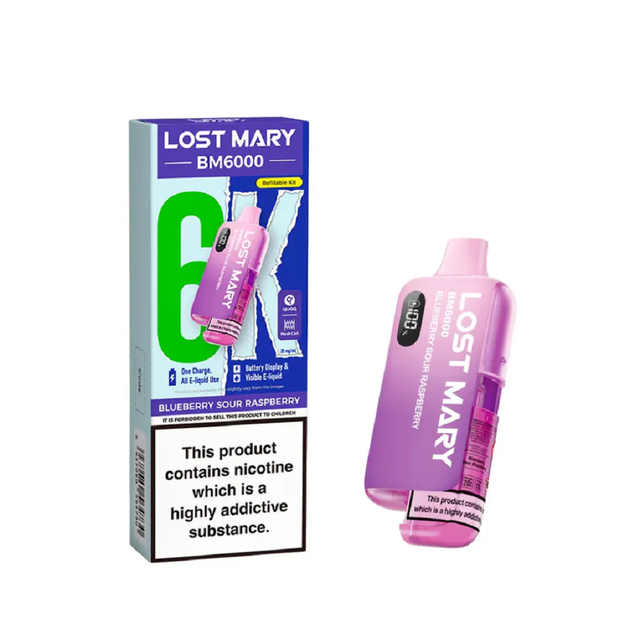 LOST MARY BM6000 (Box of 5)