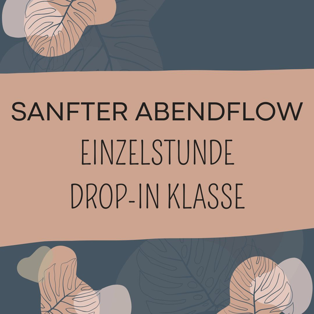 SANFTER ABENDFLOW - Einzelstunde Drop-In Klasse