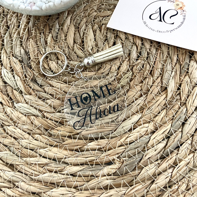Porte clé HOME