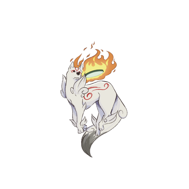 Sun goddess keychain