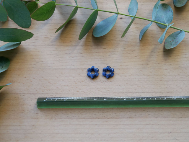 Mini mini bloom bleu nuancé