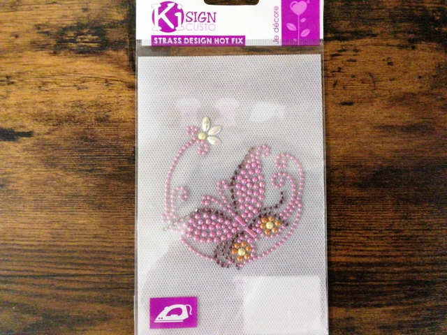 Motif à repasser papillon 