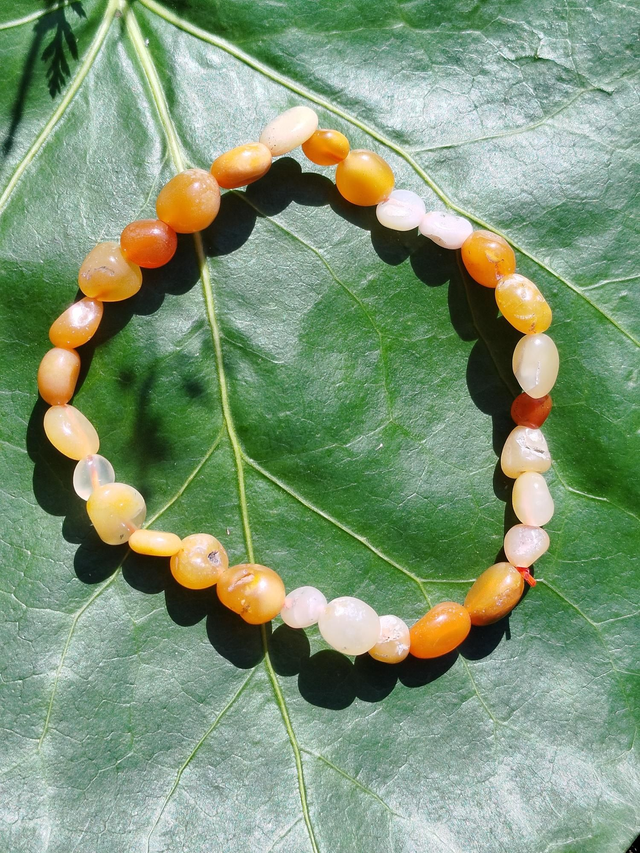 Bracelet Calcite orange