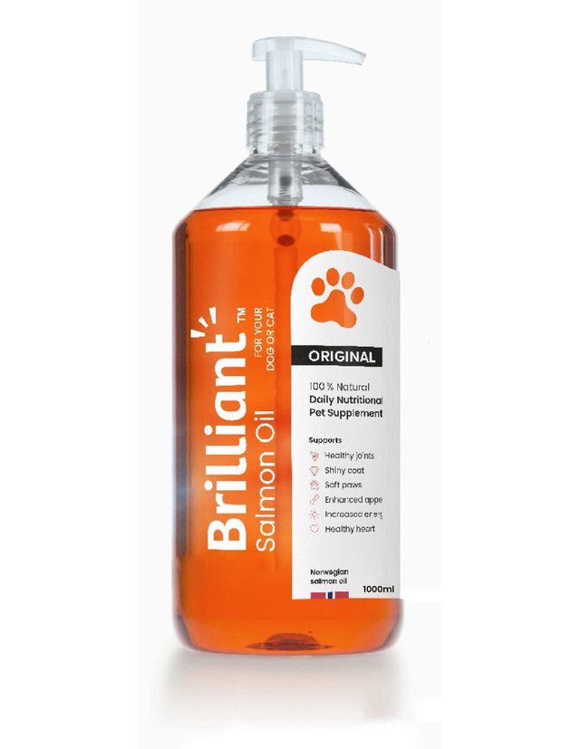 Olio di Salmone puro BRILLIANT 1000ml