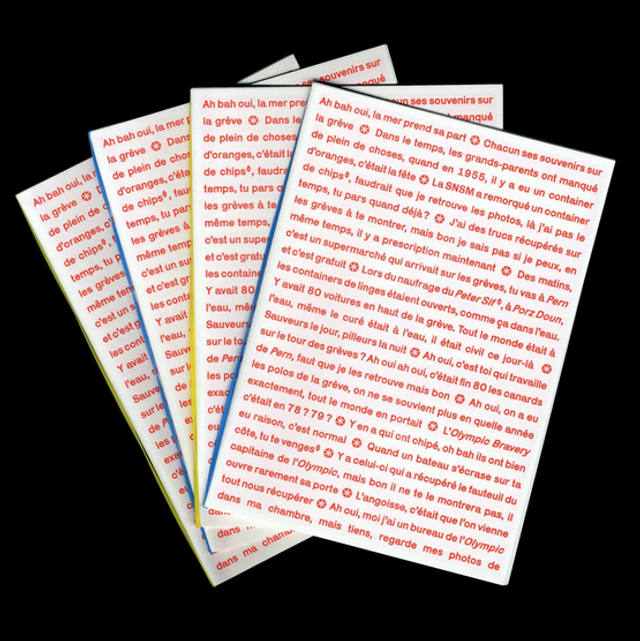 Phrases-falaises — Nathalie Bihan &amp; Morgane Le Rest